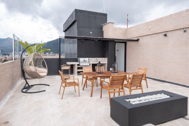 Apartaestudio en venta en Chico Norte, Bogotá, 24 m² · foto 22 de 24
