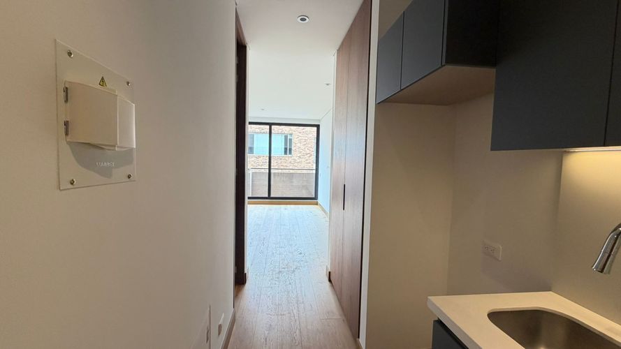 Apartaestudio en venta en Chico Norte, Bogotá, 34 m² · foto 7 de 15