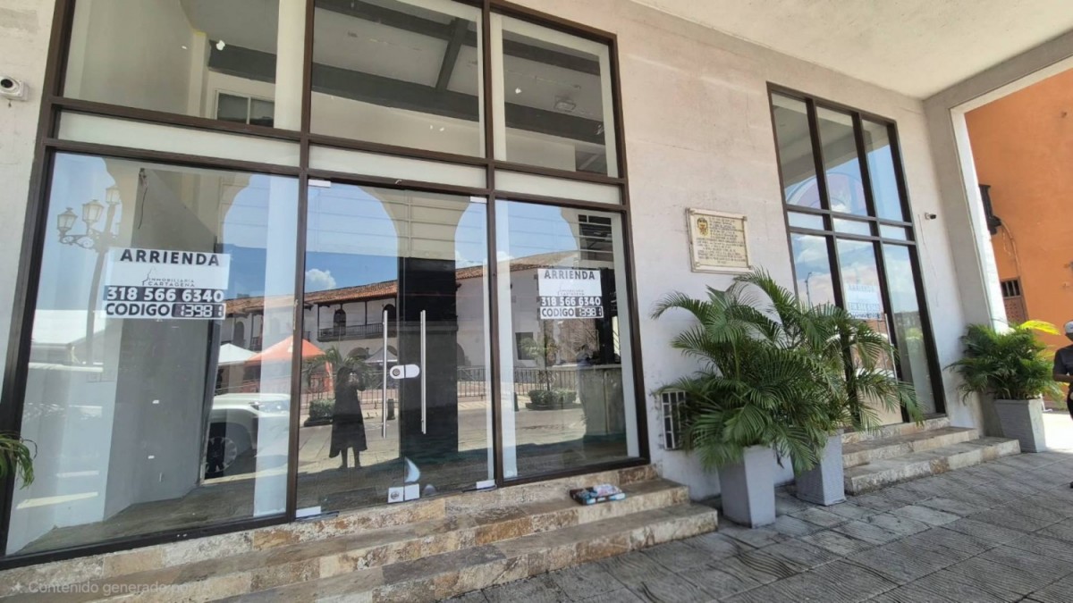 Retail space for rent in El centro, Cartagena