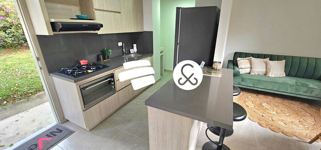 Apartamento de 2 alcobas en venta en El Rosal, Rionegro, 51 m² · foto 9 de 13