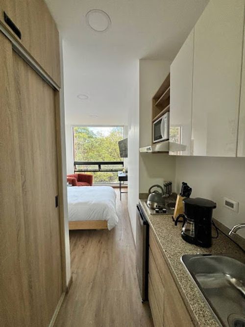 Apartaestudio en venta en Chico Norte, Bogotá, 21 m² · foto 11 de 20