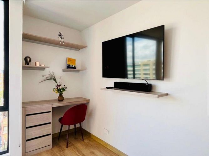 Apartaestudio en venta en Chico Norte, Bogotá, 28 m² · foto 9 de 13