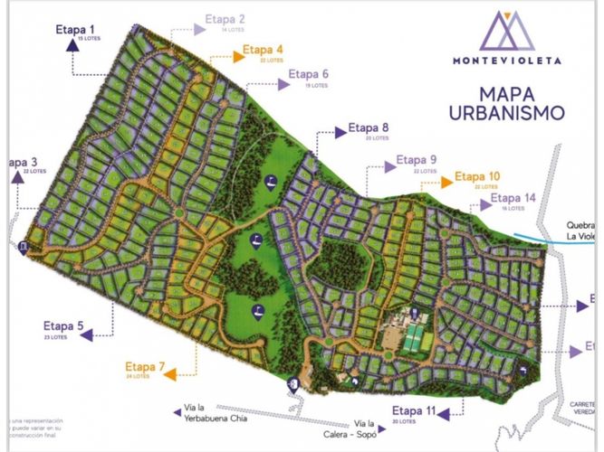 Lote en venta en Altos De Yerbabuena, Chía, 1837 m² · foto 2 de 7