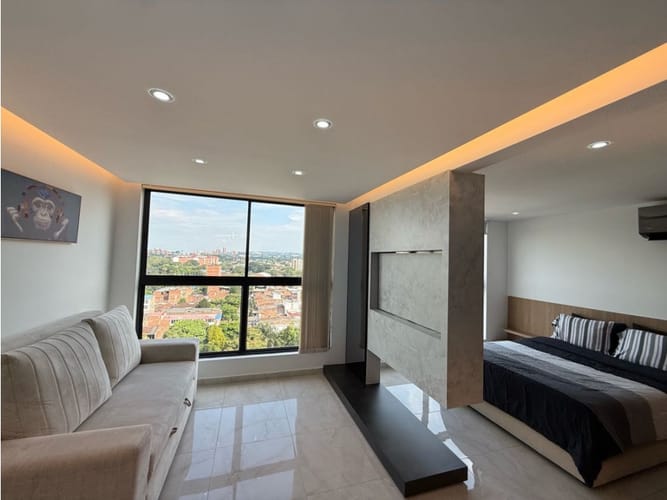 Apartaestudio en venta en El Refugio, Cali, 32 m² · foto 9 de 15