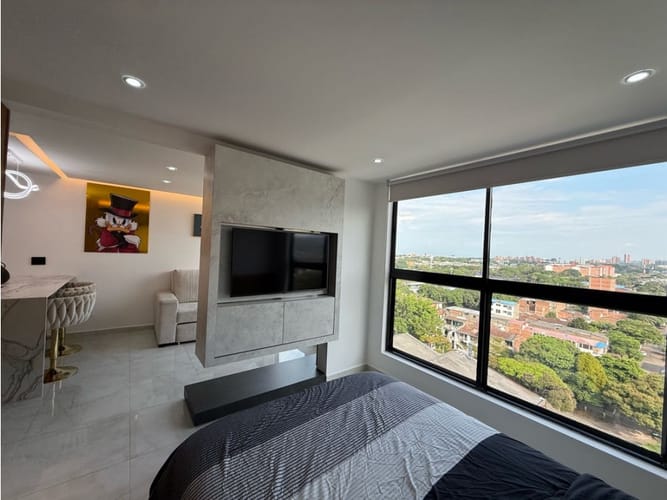 Apartaestudio en venta en El Refugio, Cali, 32 m² · foto 10 de 15