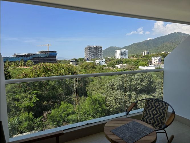 Apartamento de 1 alcoba en venta en Aeropuerto, Santa Marta, 29 m² · foto 8 de 11