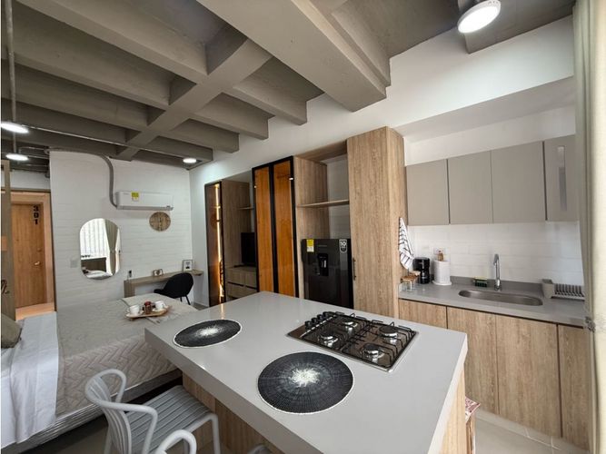 Apartaestudio en arriendo en Vipasa, Cali, 30 m² · foto 2 de 4