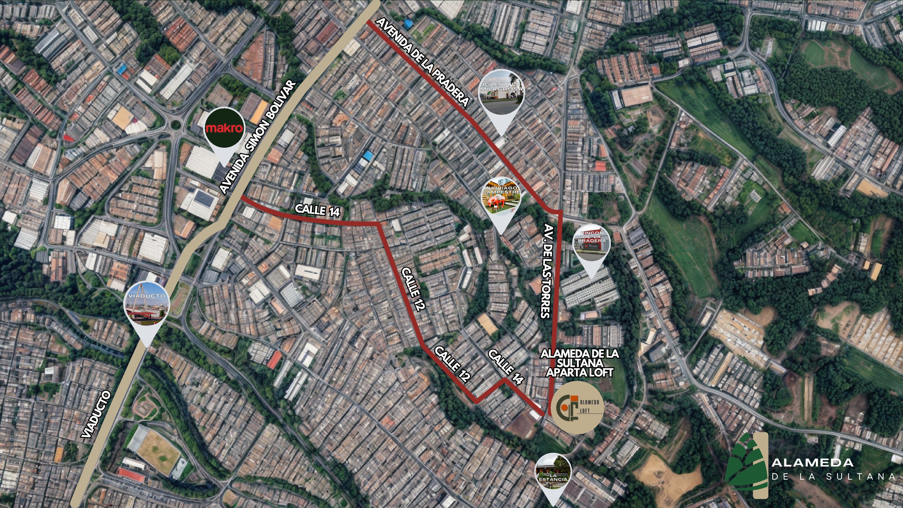 Apartamento en venta en Ub. La Sultana, Dosquebradas · foto 14 de 14