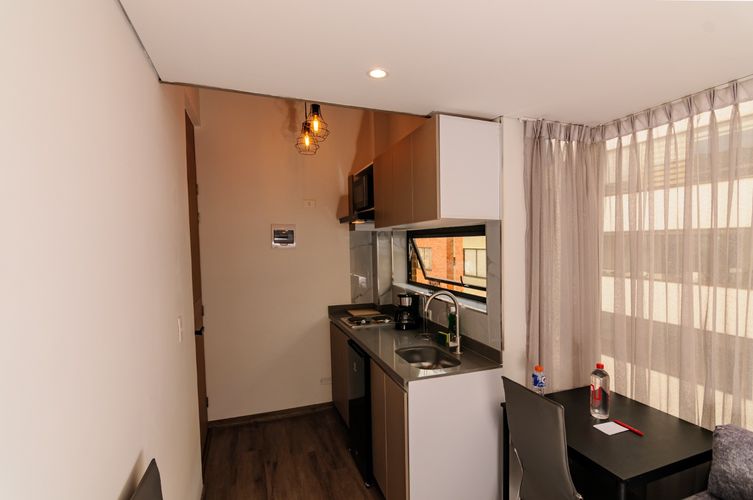 Apartaestudio en venta en Chico Norte, Bogotá, 22 m² · foto 9 de 24
