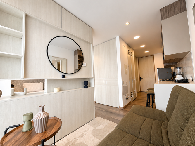 Apartaestudio en venta en Barrios Unidos, Bogotá, 31 m² · foto 2 de 15