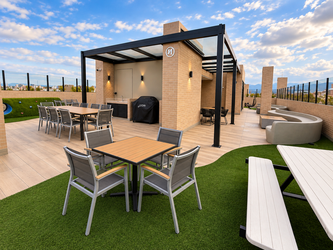 Apartaestudio en venta en Barrios Unidos, Bogotá, 31 m² · foto 14 de 15
