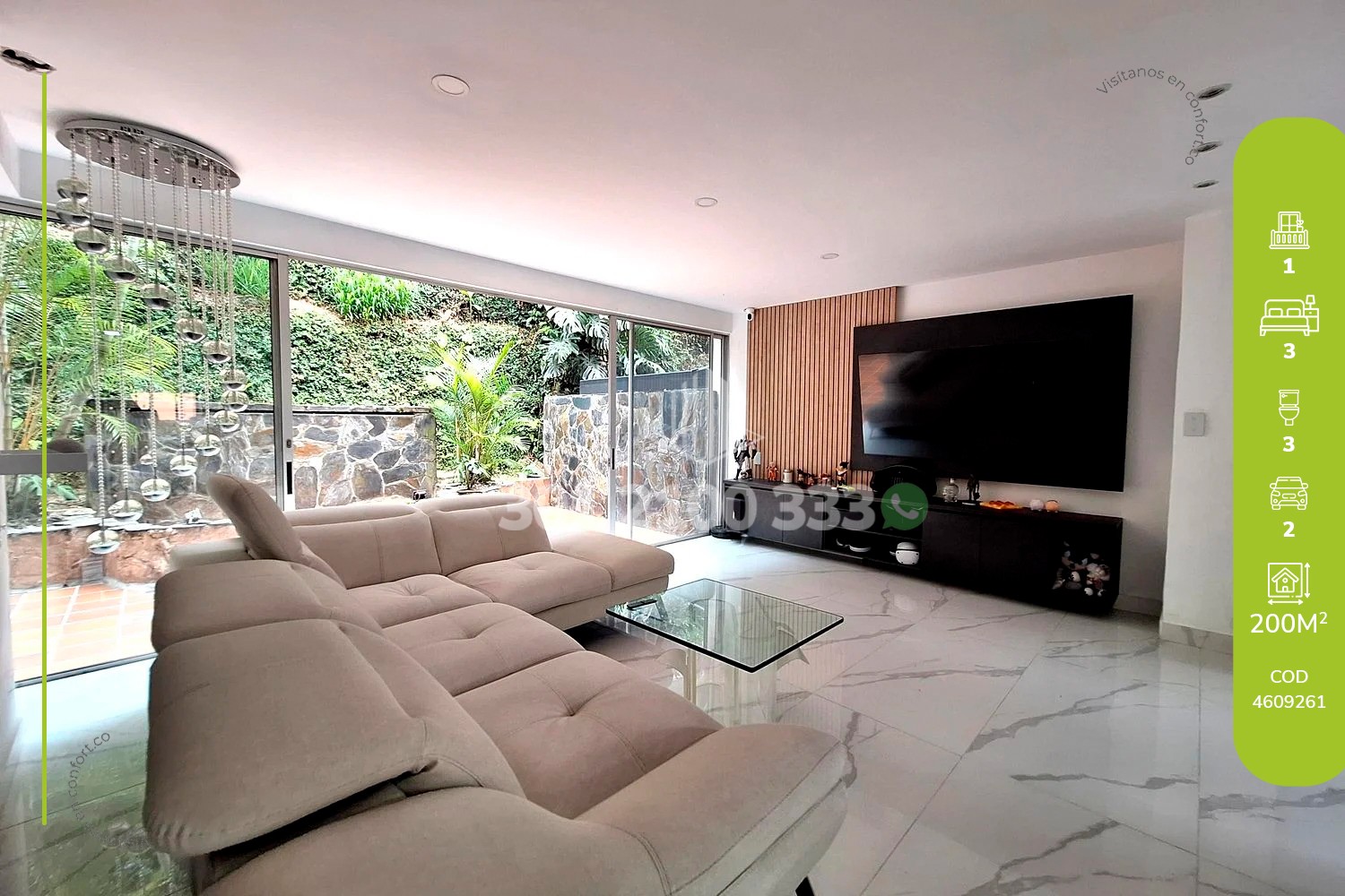 Casa en Arriendo en Altos del poblado, Medellín