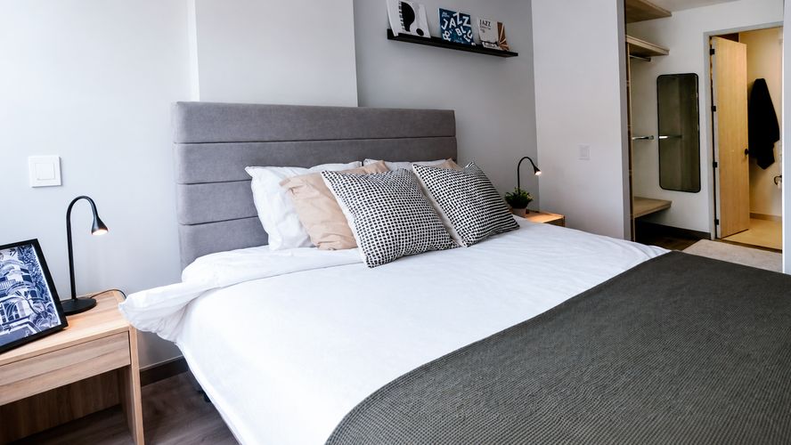 Apartaestudio en arriendo en Quinta Camacho, Bogotá, 36 m² · foto 4 de 20