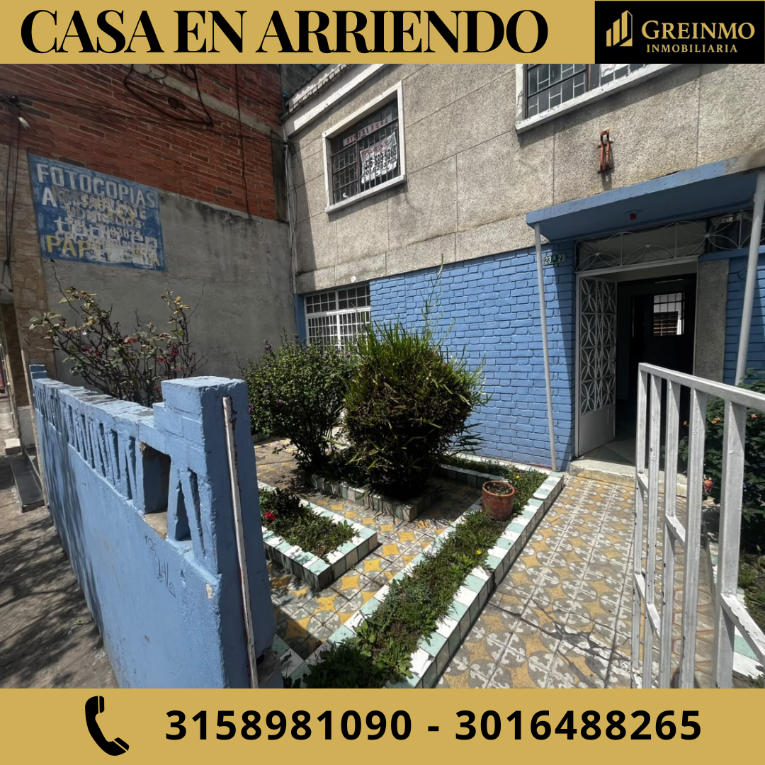 Casa en Arriendo en Rafael uribe, Bogotá