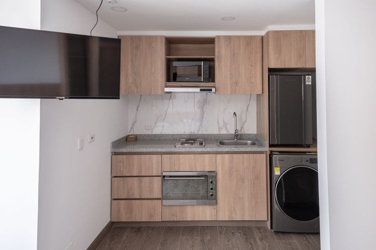 Apartaestudio en venta en El Nogal, Bogotá, 22 m² · foto 3 de 5