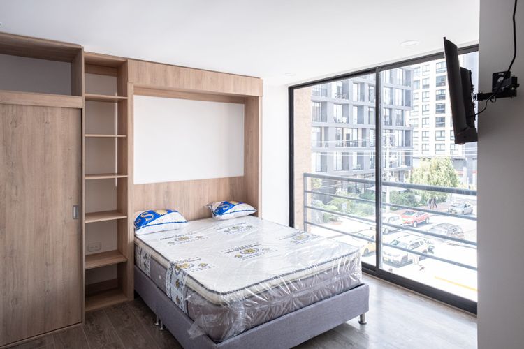 Apartaestudio en venta en El Nogal, Bogotá, 22 m² · foto 4 de 5
