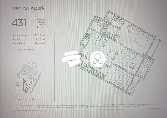 Apartamento de 2 alcobas en venta en Cartagena · foto 17 de 17