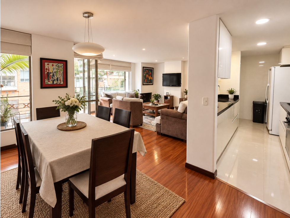 Apartamento en Arriendo en El Virrey, Bogotá