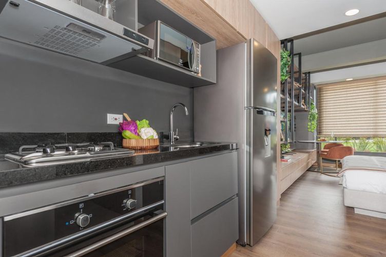 Apartaestudio en venta en Pasadena, Bogotá, 26 m² · foto 6 de 7