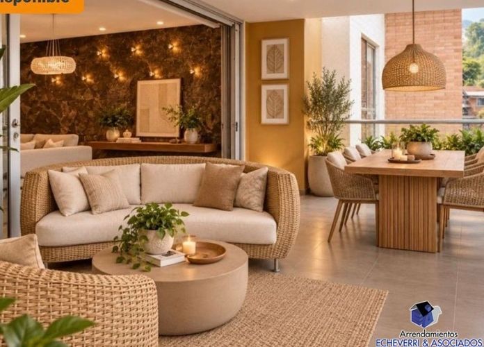 Apartamento de 3 alcobas en venta en Loma Del Esmeraldal, Envigado, 167 m² · foto 4 de 6