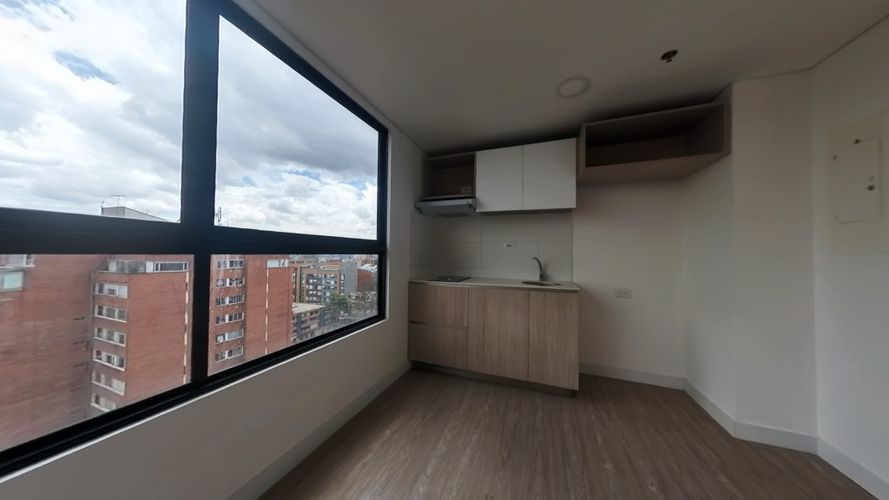 Apartaestudio en venta en Chapinero Central, Bogotá, 38 m² · foto 4 de 11