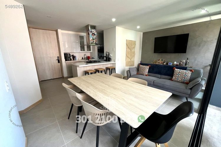 Apartamento de 2 alcobas en arriendo en Loma De Las Brujas, Envigado, 80 m² · foto 2 de 23