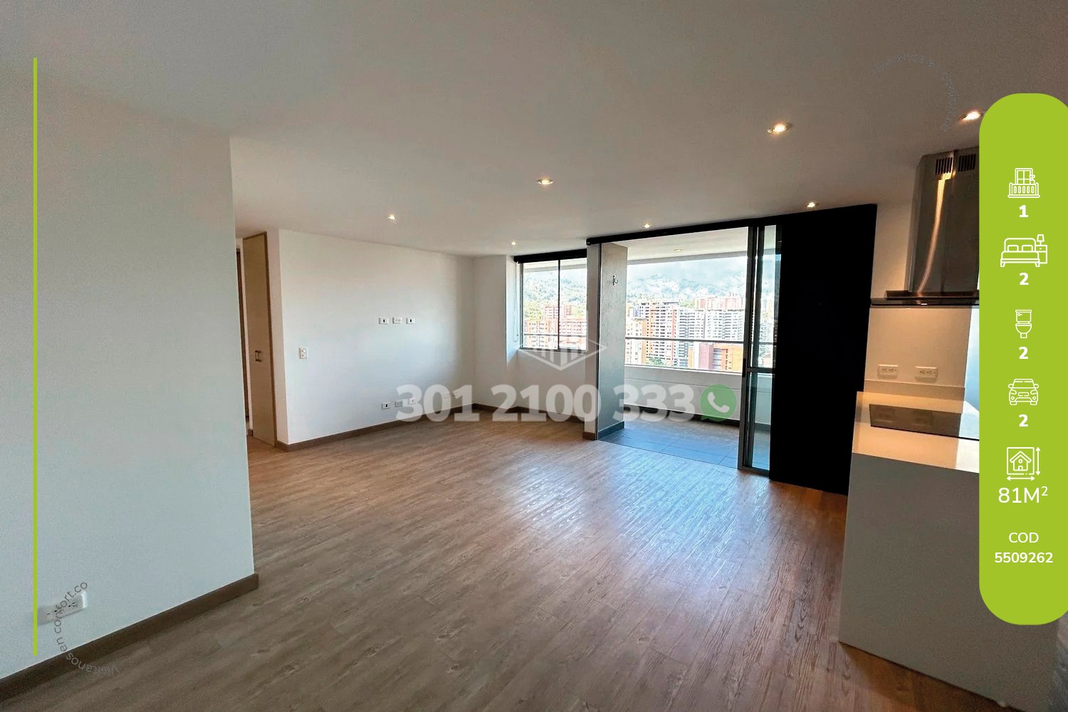 Apartamento en Arriendo en Loma del Esmeraldal, Envigado