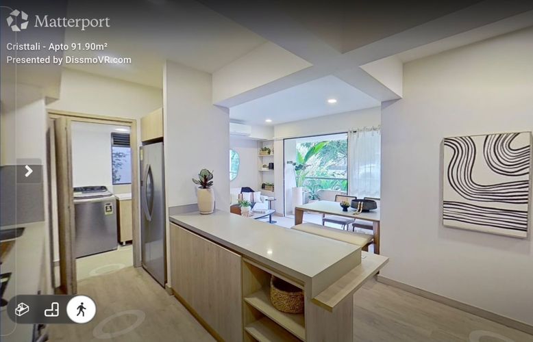 Apartamento de 2 alcobas en venta en Las Vegas, Envigado, 62 m² · foto 8 de 12