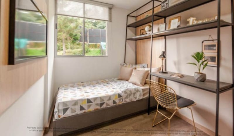 Apartamento de 2 alcobas en venta en La Ceja, 64 m² · foto 3 de 9