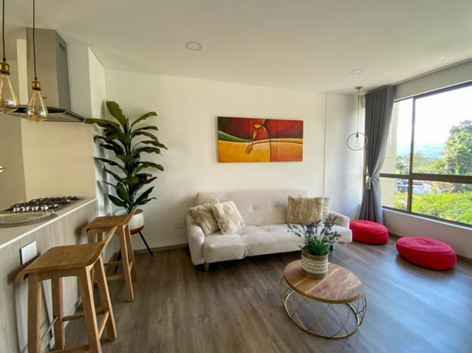 Apartamento de 1 alcoba en venta en Guayabito, Rionegro, 57 m² · foto 3 de 8