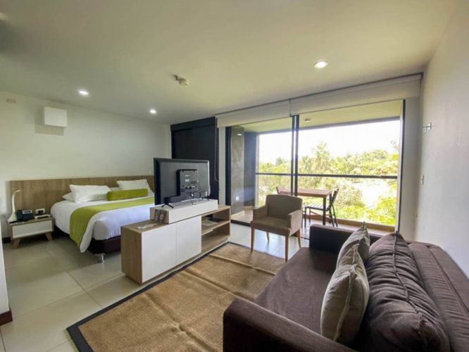 Apartamento de 1 alcoba en venta en La Convencion, Rionegro, 40 m² · foto 3 de 8