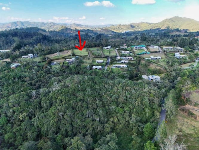 Lote en venta en Pantanillo, El Retiro, 2537 m² · foto 3 de 24