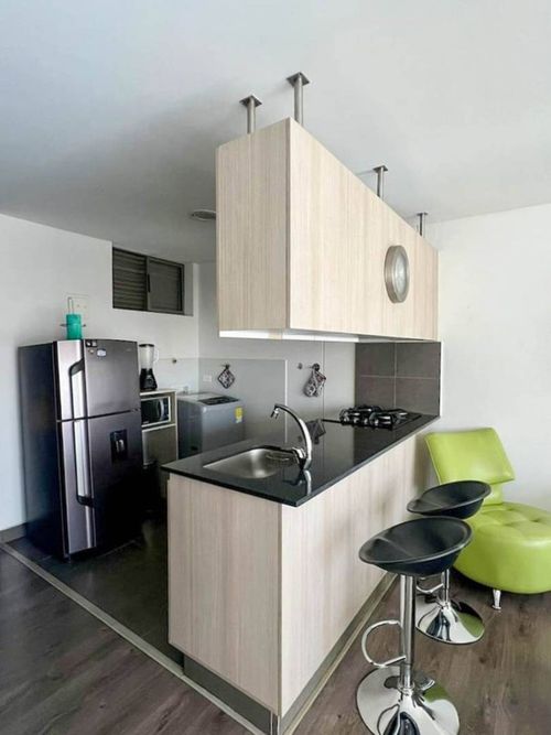 Apartamento de 1 alcoba en venta en Guayabito, Rionegro, 35 m² · foto 3 de 9