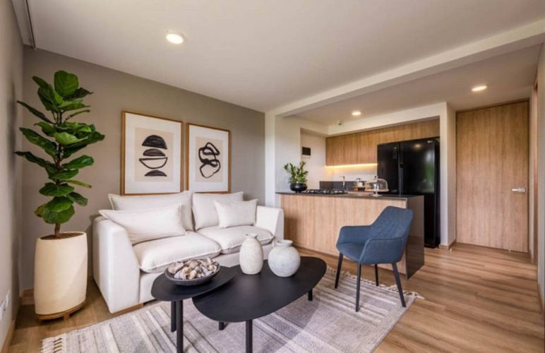 Apartamento de 2 alcobas en venta en Los Salados, El Retiro, 57 m² · foto 5 de 6