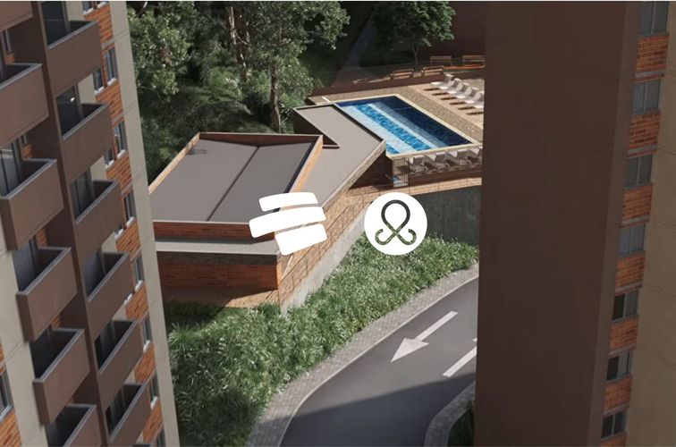 Apartamento de 2 alcobas en venta en Machado, Copacabana, 53 m² · foto 12 de 14