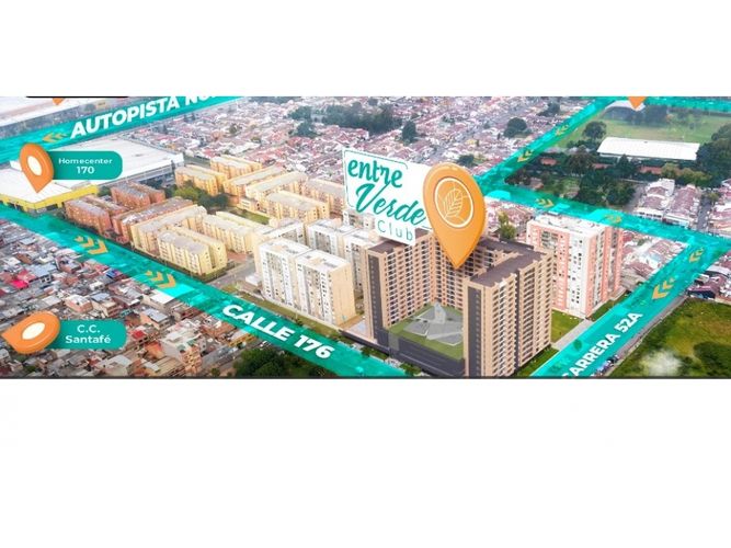 Apartaestudio en venta en Niza, Bogotá, 30 m² · foto 16 de 16