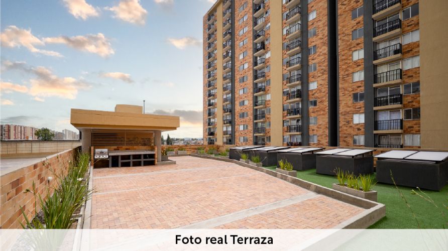 Apartamento de 2 alcobas en venta en Fontibon, Bogotá, 41 m² · foto 3 de 23