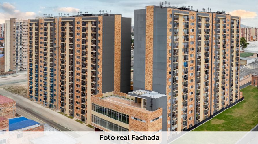 Apartamento de 2 alcobas en venta en Fontibon, Bogotá, 41 m² · foto 2 de 23