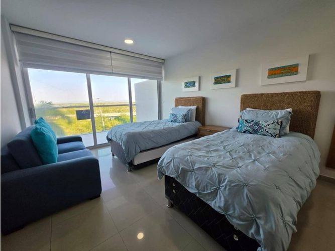 Apartamento de 2 alcobas en venta en La Boquilla, Cartagena, 106 m² · foto 11 de 16