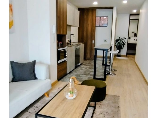 Apartaestudio en venta en Chico, Bogotá, 51 m² · foto 5 de 14