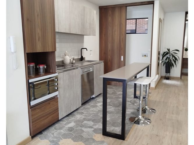 Apartaestudio en venta en Chico, Bogotá, 51 m² · foto 6 de 14