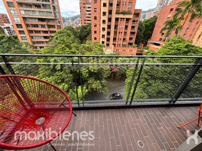 Apartamento de 1 alcoba en arriendo en La Florida, Medellín, 59 m² · foto 4 de 10