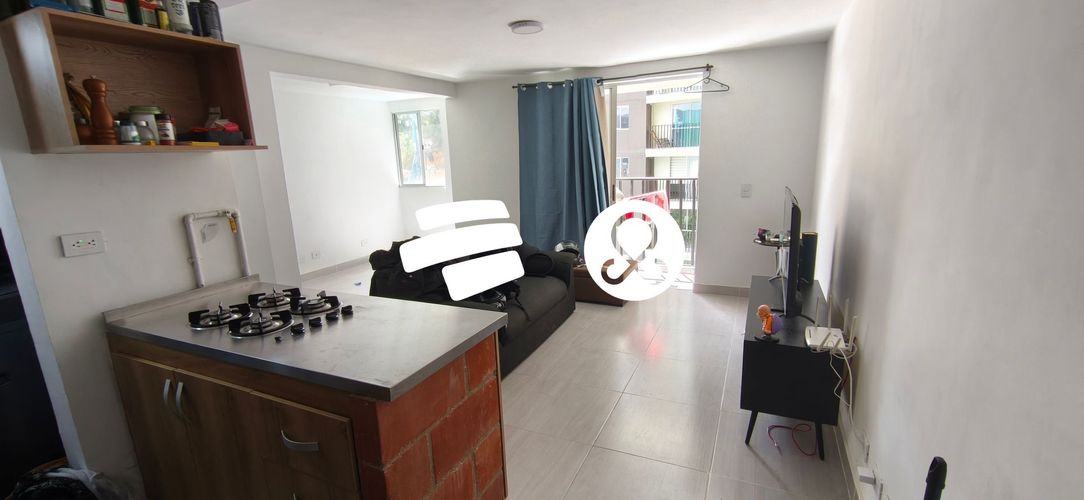 Apartamento de 2 alcobas en venta en Las Lomitas, Sabaneta, 55 m² · foto 2 de 21