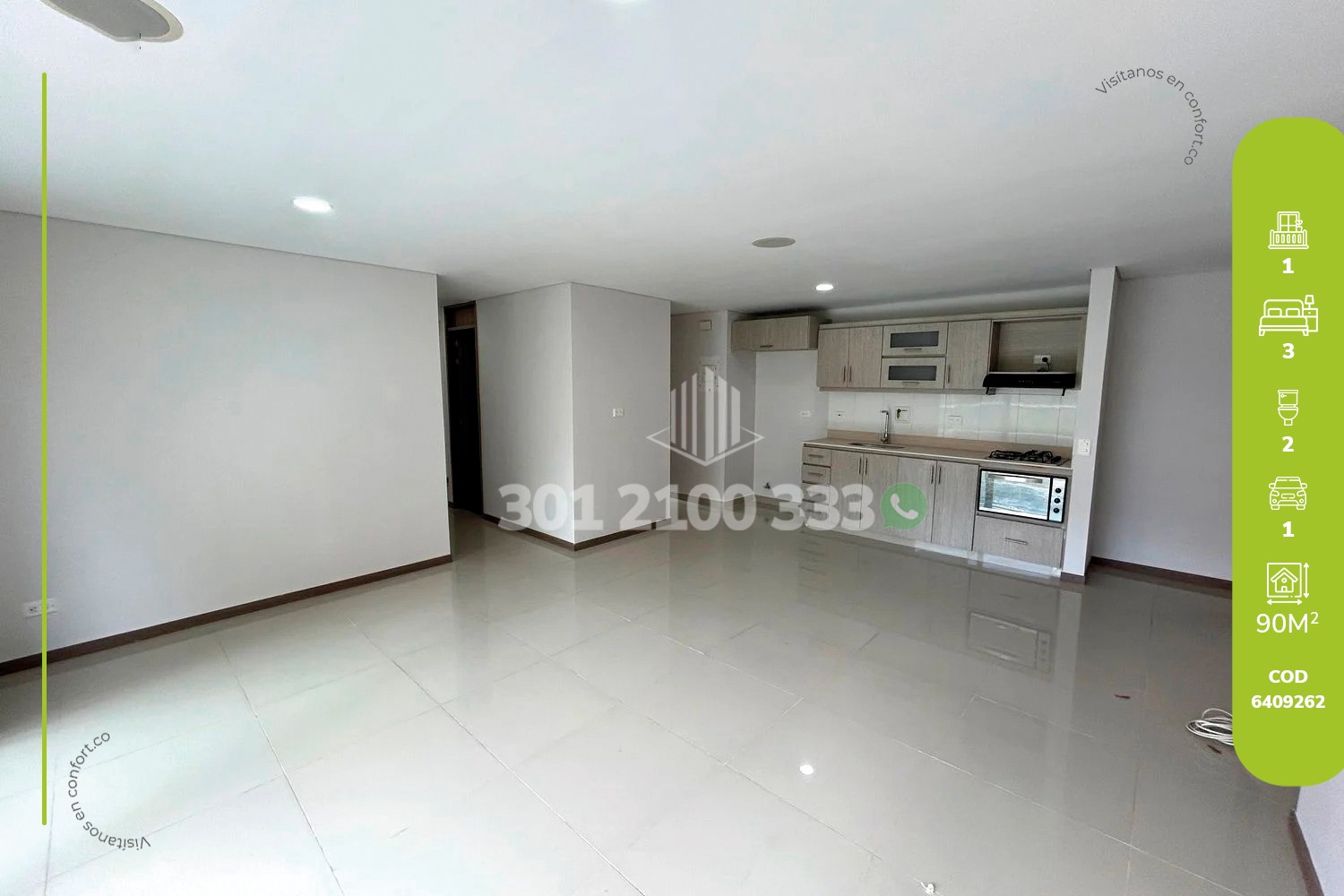 Apartamento en Arriendo en Cumbres, Envigado