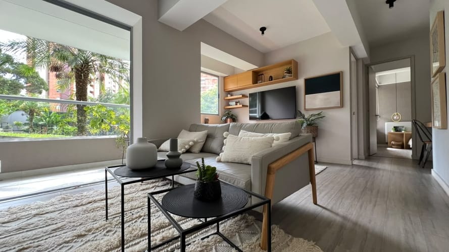 Apartamento de 2 alcobas en venta en Las Lomitas, Sabaneta, 64 m² · foto 4 de 17
