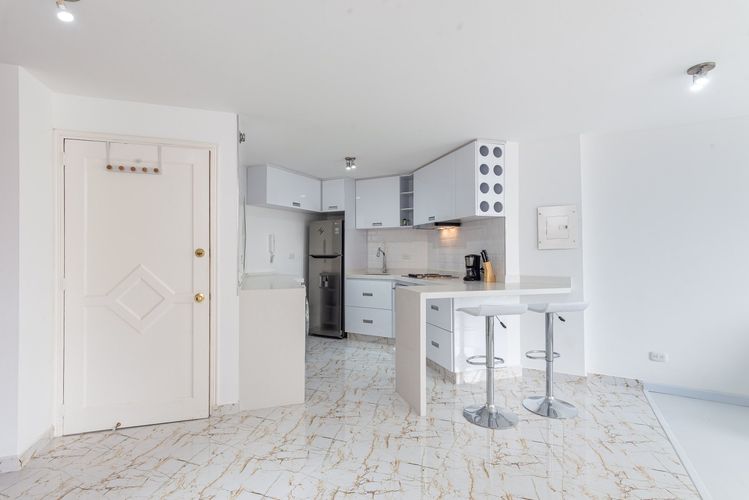 Apartamento de 1 alcoba en arriendo en La Cabrera, Bogotá, 56 m² · foto 6 de 14