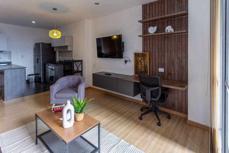 Apartamento de 1 alcoba en arriendo en Los Balsos, Medellín, 67 m² · foto 5 de 20