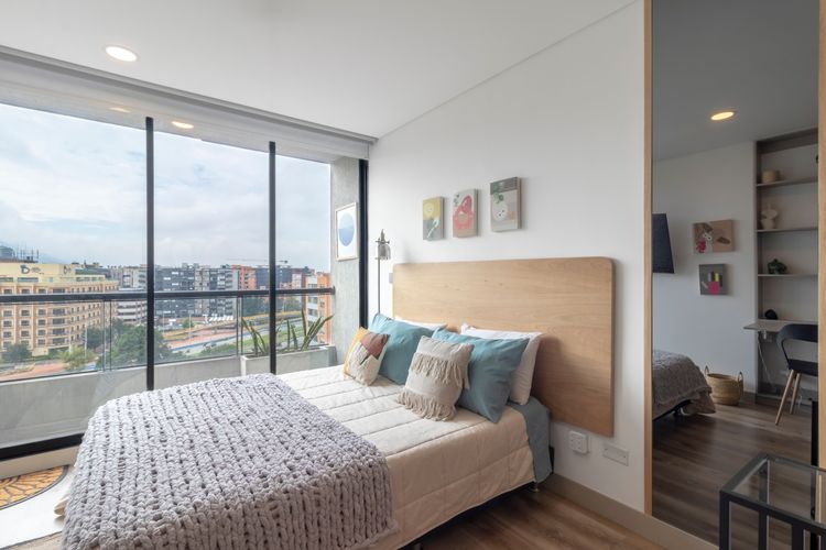 Apartamento de 1 alcoba en venta en Chico Norte, Bogotá, 26 m² · foto 5 de 20