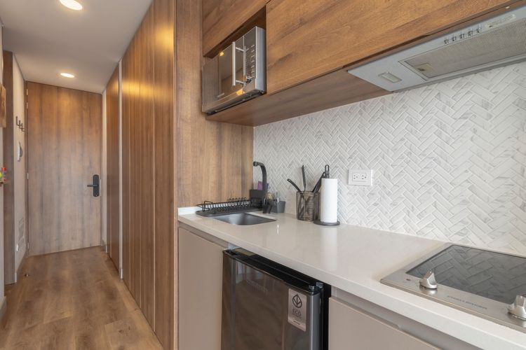 Apartamento de 1 alcoba en venta en Chico Norte, Bogotá, 26 m² · foto 13 de 20