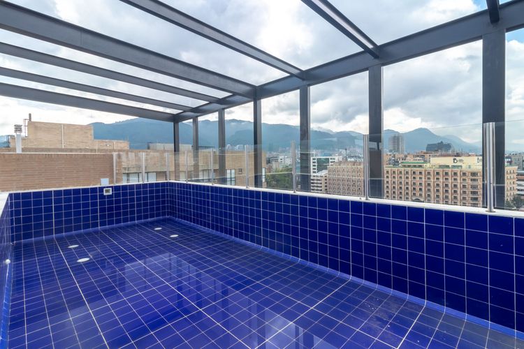 Apartamento de 1 alcoba en venta en Chico Norte, Bogotá, 26 m² · foto 19 de 20